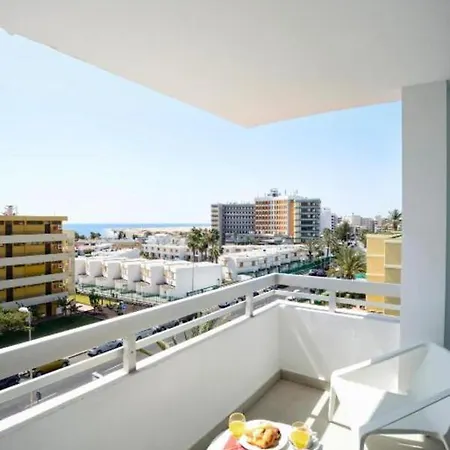 Lb Deluxe Sea View Room/half Board,wifi, Beach * Playa del Ingles (Gran Canaria)